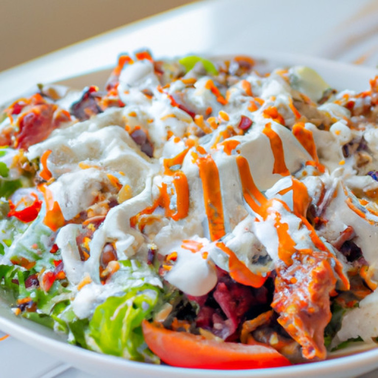 Ultimate Buffalo Blue Cheese Chicken Salad Recipe - Flavorful and Tangy Twist