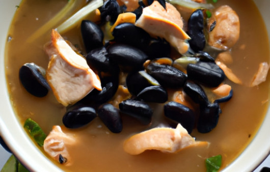 Savor the Smoky Turkey and Black Bean Soup: A Spicy Delight
