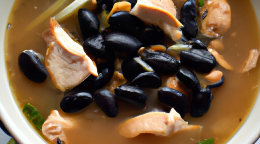 Savor the Smoky Turkey and Black Bean Soup: A Spicy Delight