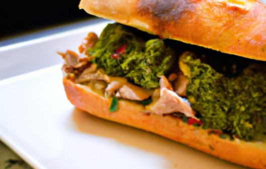 Ultimate Pesto Pulled Pork Sandwich: A Flavorful Twist!