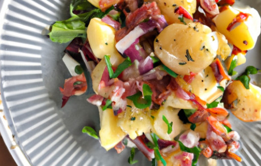 Savory Bacon Potato Salad Recipe: Benno's Kitchen Delight