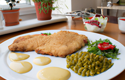 Savor the Crispy Baked Veal Milanese Delight