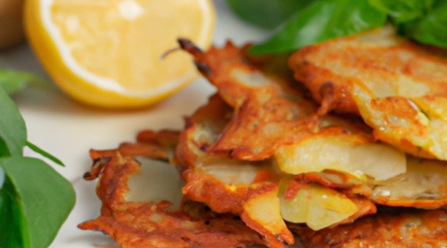 Golden Crispy Potato Fritters: A Savory Delight