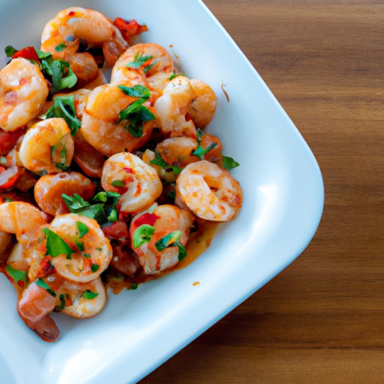 Sizzling Spicy Shrimp Delight