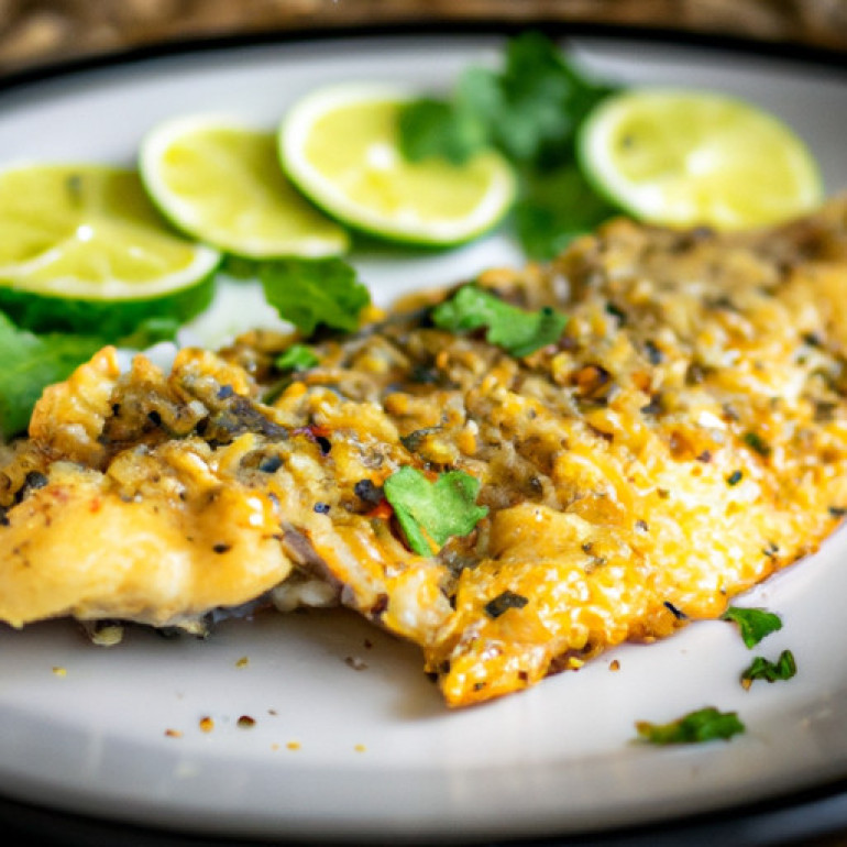 Savor the Flavors: Zesty Parmesan Lemon Fish Delight