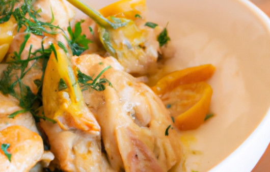 Savor the Citrusy Chicken Delight with Artichoke Hearts