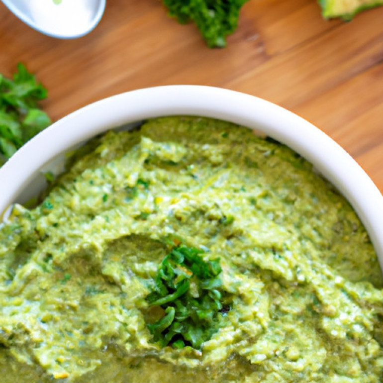 Herbaceous Dream Dip: A Flavorful Green Goddess Creation