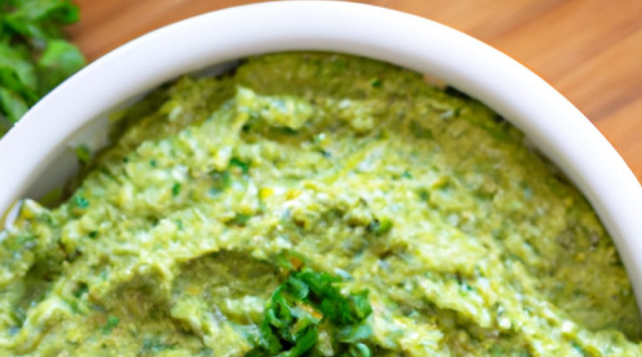 Herbaceous Dream Dip: A Flavorful Green Goddess Creation