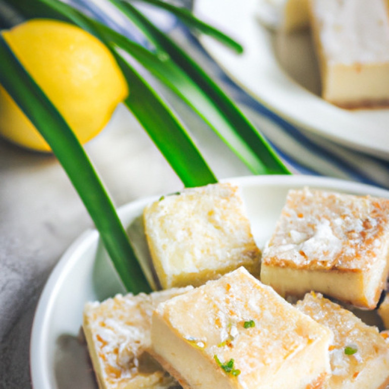 Luscious Lemon Bars: A Keto Delight