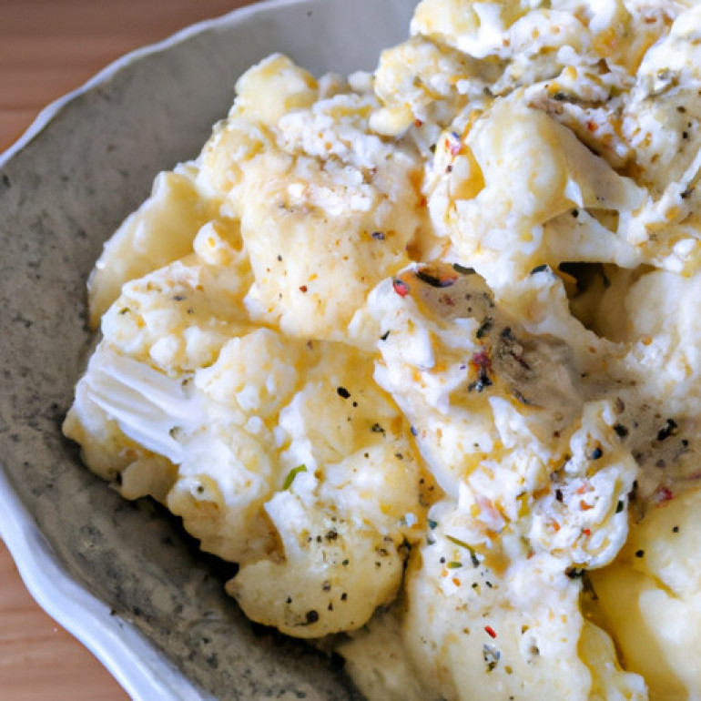 Creamy Cauliflower Delight: A Simple Recipe
