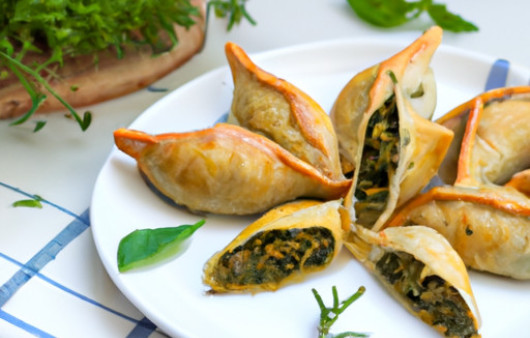 Ultimate Spinach Triangles Recipe - Flaky & Flavorful Spinach Pastries