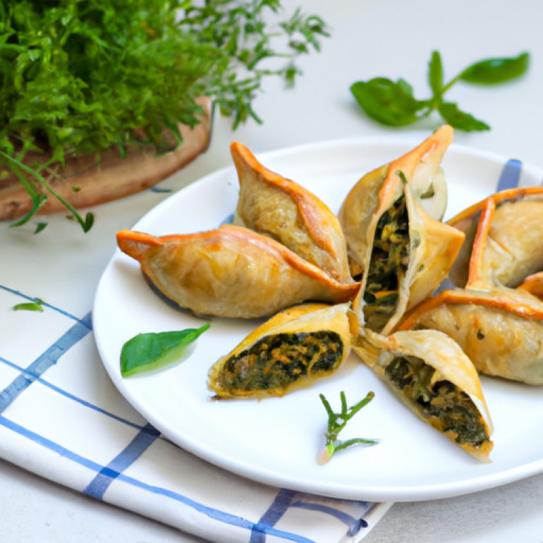 Ultimate Spinach Triangles Recipe - Flaky & Flavorful Spinach Pastries