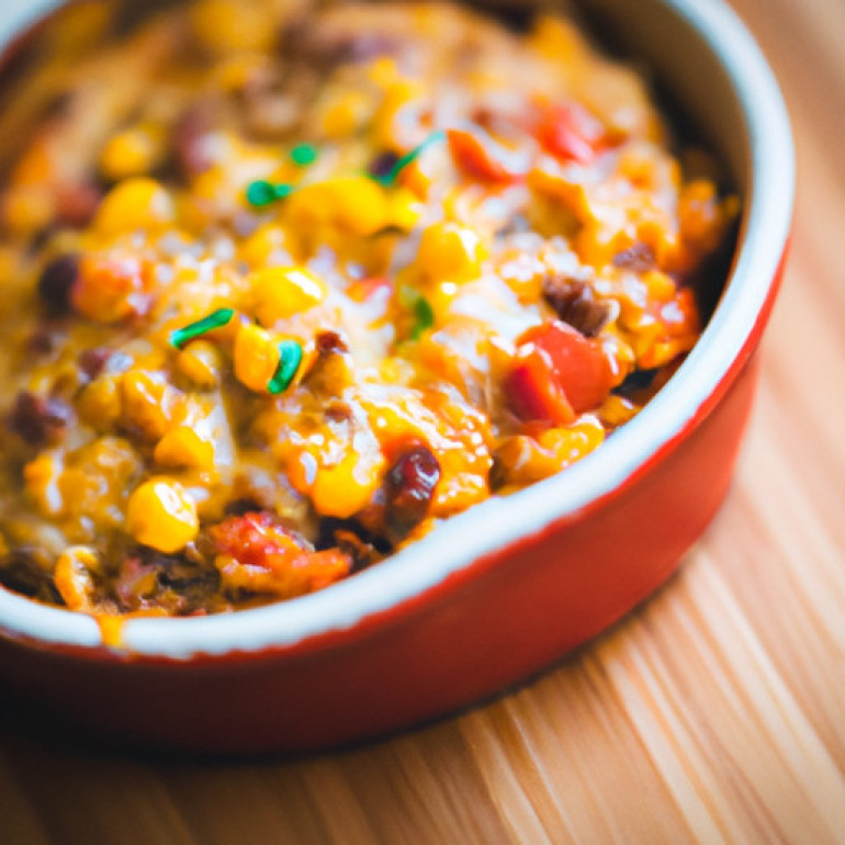 Savory Chicken Chili Casserole: Delicious Low-Carb Dish
