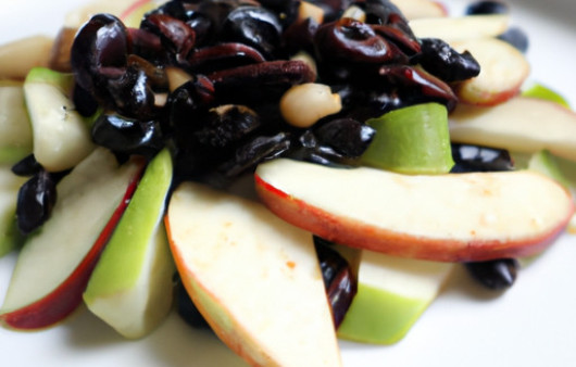 Savory Black Bean Salad with a Crunchy Twist