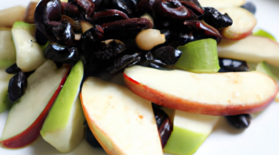 Savory Black Bean Salad with a Crunchy Twist