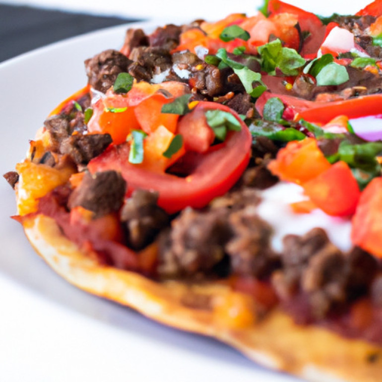 Irresistible Chorizo Salsa Keto Fathead Pizza Recipe