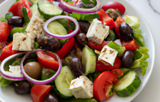 Mouthwatering Greek Vegetable Salad Recipe