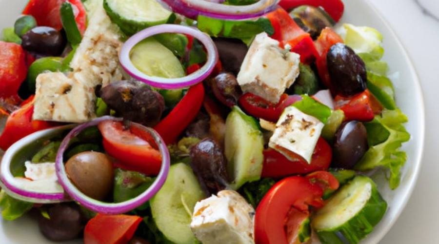 Mouthwatering Greek Vegetable Salad Recipe