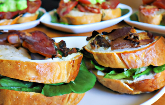 Savory Crunchy Bites: Trail Mix Sandwich Delight