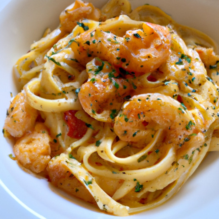 Savor the Creamy Cajun Shrimp Delight