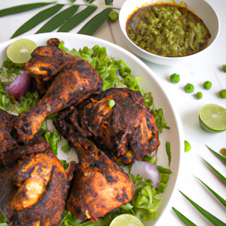 Savor the Vibrant Flavors of Cilantro Chicken Chutney