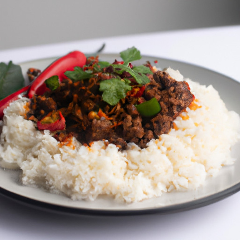 Savory Beef Rice Fiesta: A Flavorful Twist