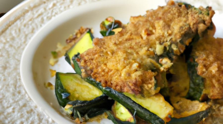Crunchy Parmesan Zucchini With a Zesty Twist