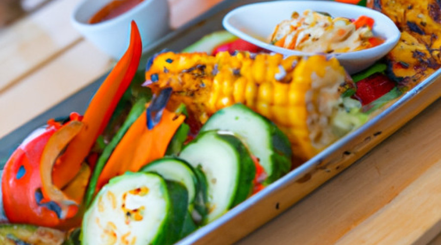 Savory Teriyaki Grilled Veggie Delight