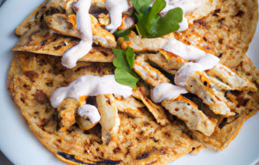 Savory Chicken Crepes: A Flavorful Street Food Twist