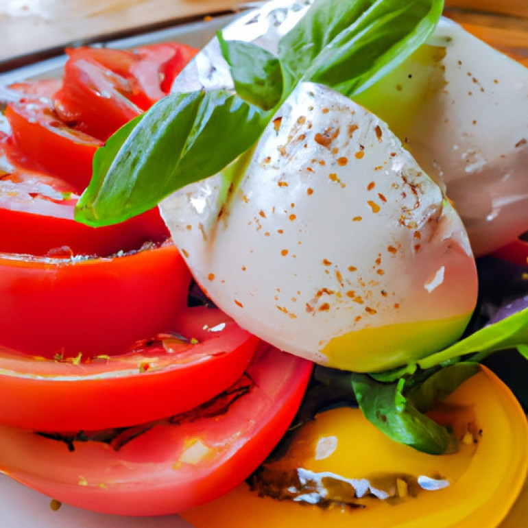 Ultimate Hearty Caprese Salad Featuring Creamy Burrata
