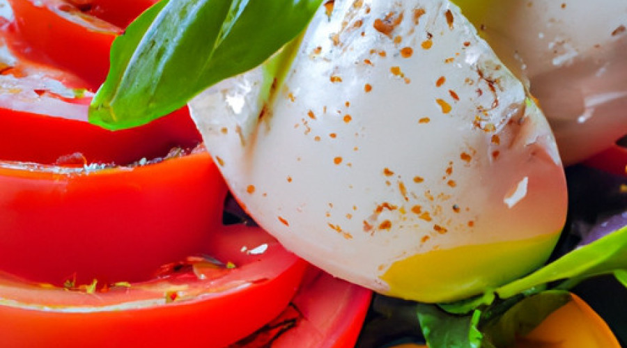 Ultimate Hearty Caprese Salad Featuring Creamy Burrata