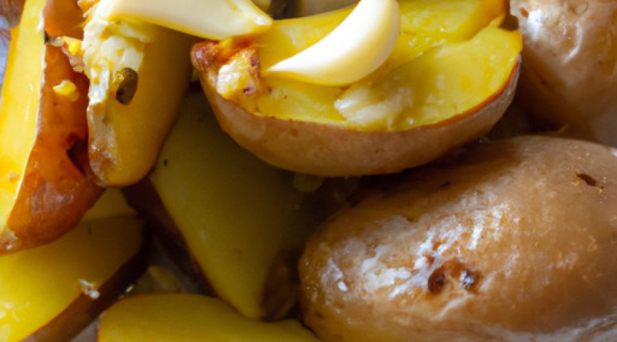 Savory Grilled Potato and Garlic Scape Parcels: A Flavorful Twist