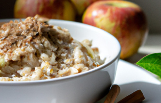 Delicious Instant Pot Vegan Steel-Cut Oats with Apple Cinnamon Twist