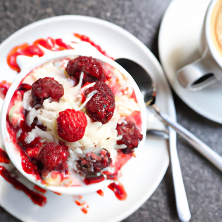 Creamy Raspberry White Chocolate Latte Recipe