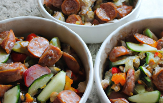 Savory Sausage Veggie Bowls: A Delicious Prep-Ahead Dish