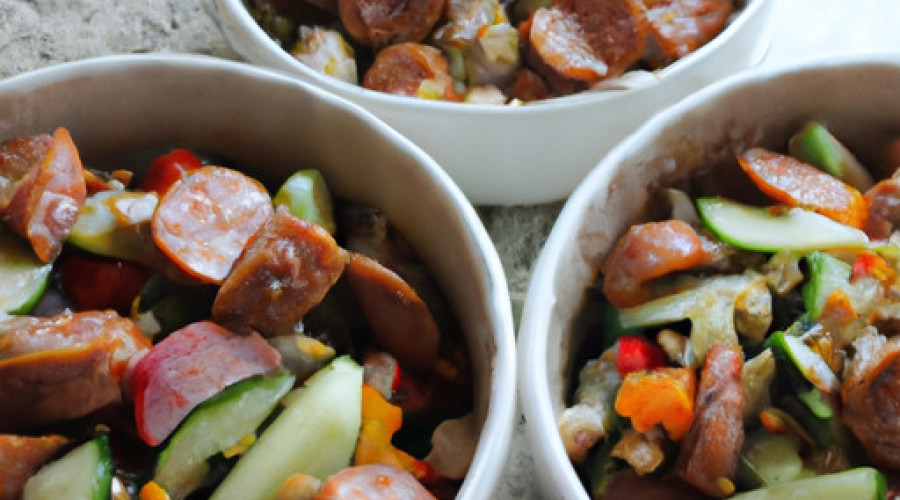 Savory Sausage Veggie Bowls: A Delicious Prep-Ahead Dish