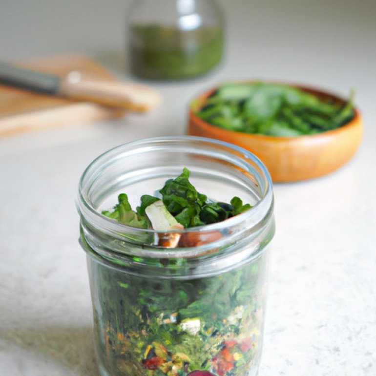 Ultimate Prep Spinach Salad Jar: Easy, Flavorful, Ready-to-Eat!
