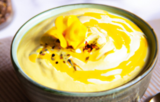 Creamy Golden Turmeric Nice Cream Recipe