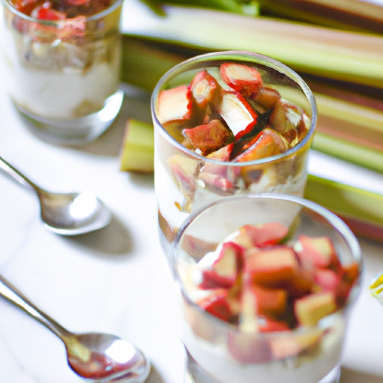 Delicious Rhubarb Yogurt Parfaits: A Time-Saving Treat