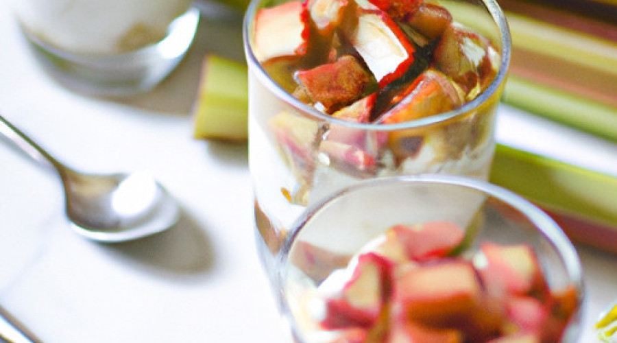 Delicious Rhubarb Yogurt Parfaits: A Time-Saving Treat