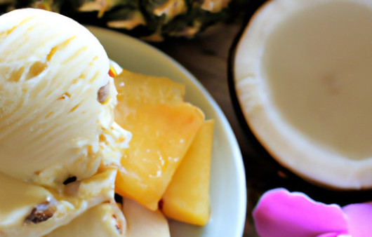 Creamy Coconut Pineapple Nice Cream Recipe - Dairy-Free & Delicious