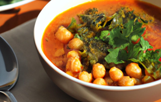 Savory Chickpea and Kale Soup Recipe for a Flavorful Meal