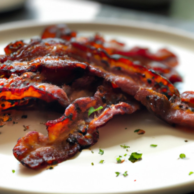 Savory Maple Chipotle Grilled Bacon Recipe
