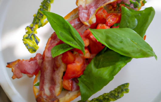 Savory Bacon Basil Pesto Tomato Sandwich Recipe