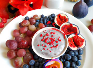 Deliciously Creamy Poppy Seed Dip for Fruit Snacking