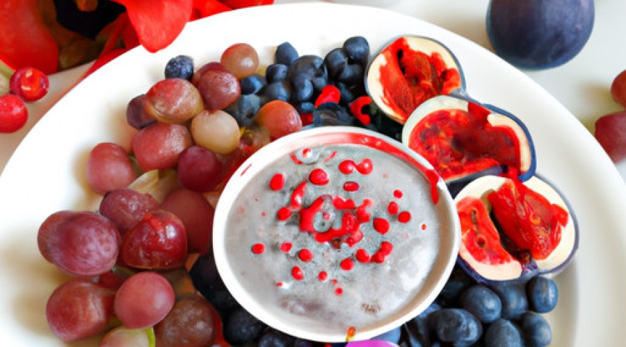 Deliciously Creamy Poppy Seed Dip for Fruit Snacking