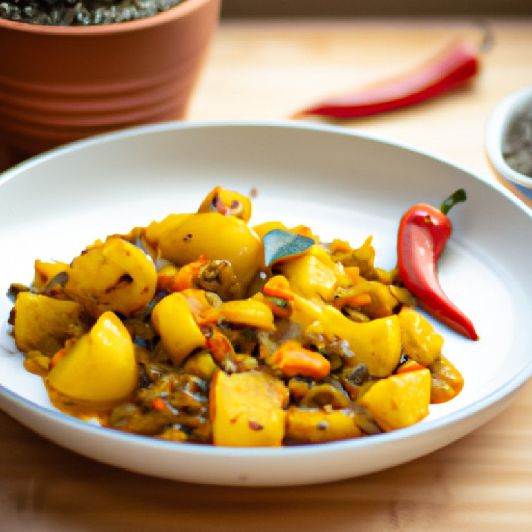 Savory Coconut Lentil Curry with Sweet Potatoes: A Vegan Delight