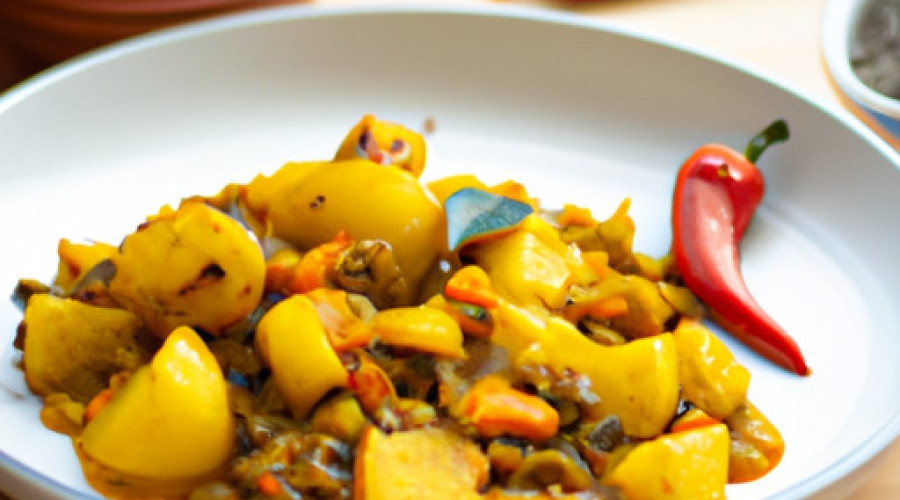 Savory Coconut Lentil Curry with Sweet Potatoes: A Vegan Delight