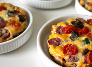 Savory Mini Pizza Frittatas: A Delicious Twist on the Classic Snack