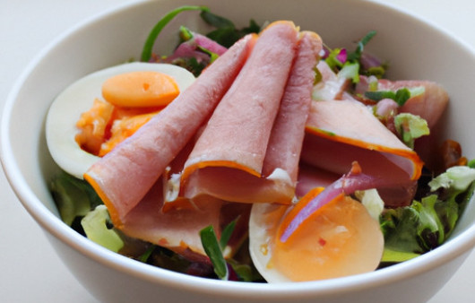 Savory Ham and Egg Salad: A Delicious Twist!